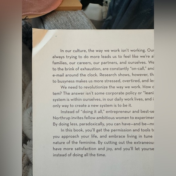 Do Less by Kate Northrup Book Paperback - Picture 3 of 4